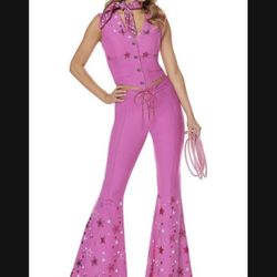 Barbie The Movie Western Barbie Costume Spirit Halloween Adult Size Extra Large🩷🩷 new !