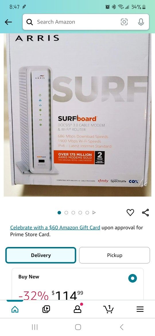 Brand New Router/modem 