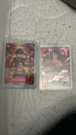 Monkey. D Luffy One Piece Cards