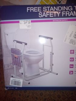 Free Standing Toilet Safety Frame 