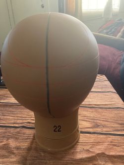22inch Pre Marked Mannequin Head For Wig Making