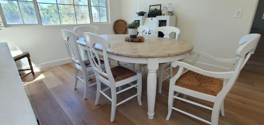 Pottery Barn Table & 6 Chairs