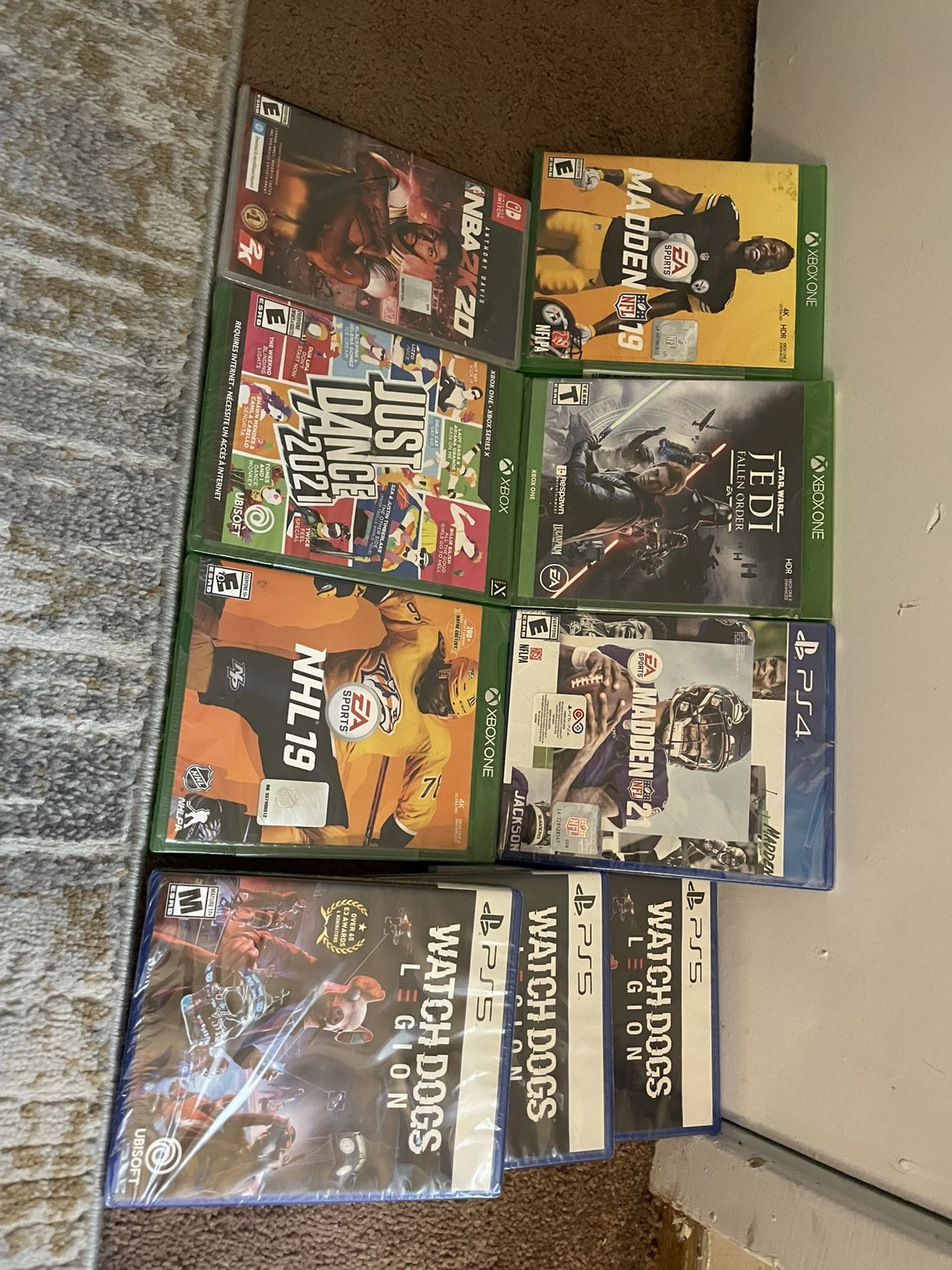 Brand New Sealed Video Games