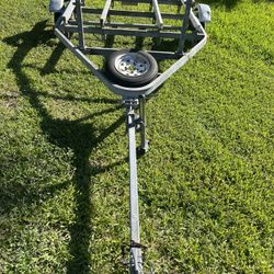 Galvanized Double Hey Ski Trailer Excellent Condition. All Components Are In Working Order. Ready To Loaf…