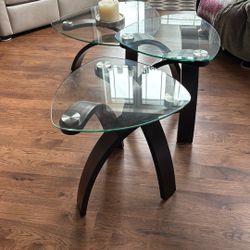 2 End Tables & A Coffee Table