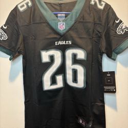 Philly Eagles Black Nike Barkley Jersey  Sz L