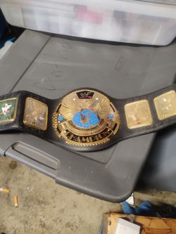 Rare WWF champion belt
