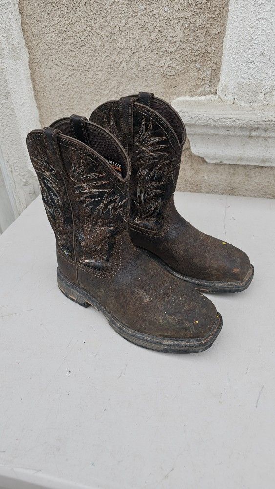 Size 10 Ariat Work Boots Composite Toe