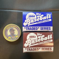 Topps Traded Sets & 1994 King B Set Of Baseball Cards