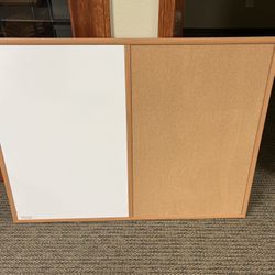 White Board & Cork Board Combo