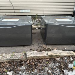 Stainless Steel Washer Dryer Pedestals 