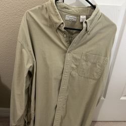 Men’s Extra Large,long Sleeve Button Up Shirt