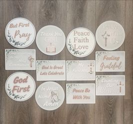 First Communion Photobooth Props