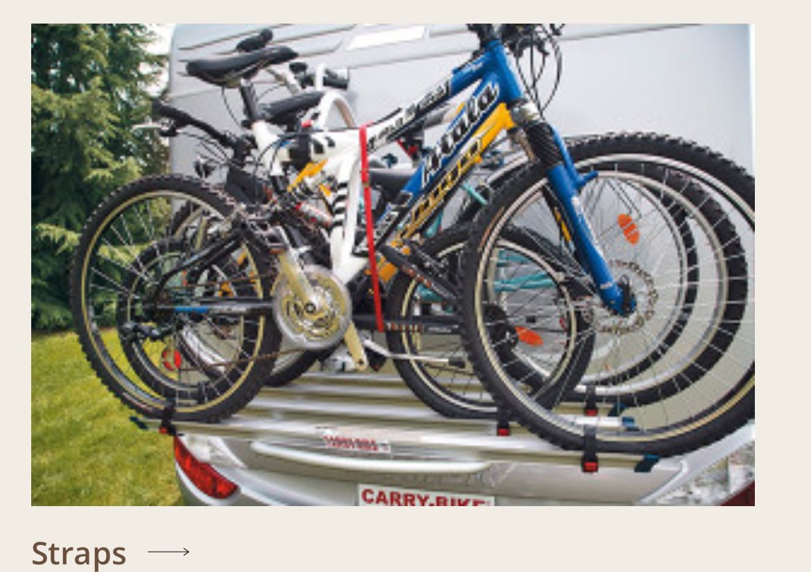 FIAMMA Bike & Pro E Bike Carrier for motor home vehicles & adventure vans! Brand new!