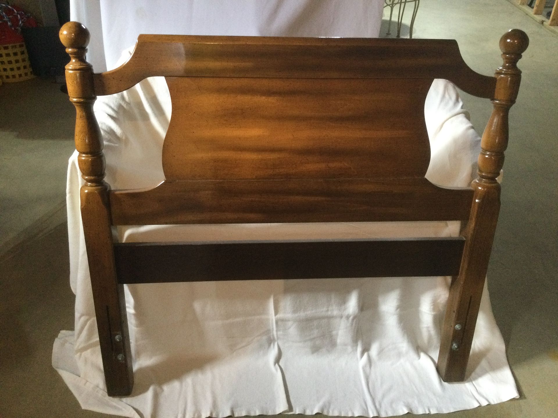 Twin Headboard ~ Solid Maple