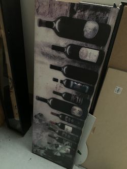 Wall Decor With Wine Bottles