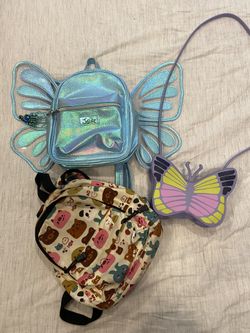 Little Girls Mini Backpacks & Purse
