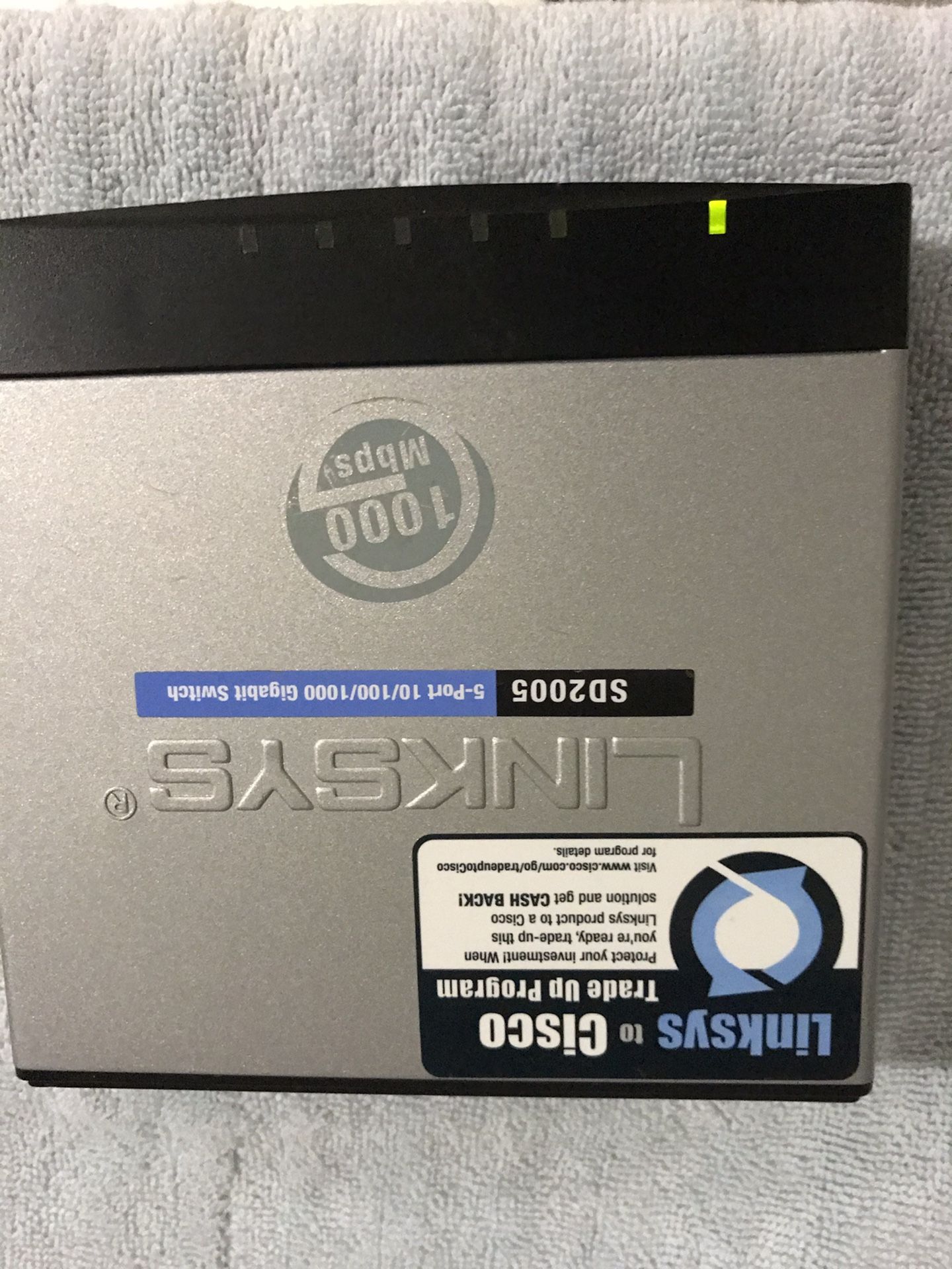 Linksys SD 2005 de 5 tomas