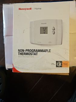 Honeywell Non Programmable Thermostat.