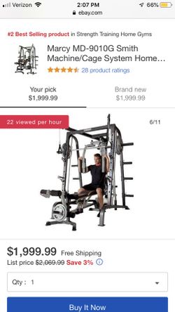 Marcy workout equipment