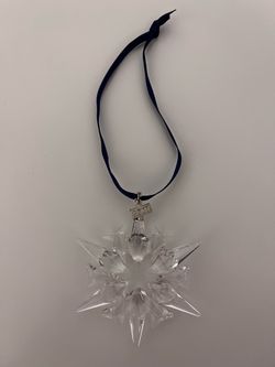 Swarovski Crystal Holiday Ornament Snowflake — Limited Edition