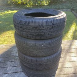 4 used 255/60R18 good year tires