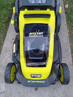 40 volt Ryobi brushless Lawn mower tool only $210