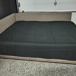 Modern Upholstered Daybed — $150 (OBO)