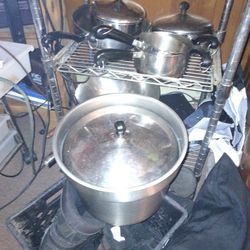 Pots Pans Stainless 