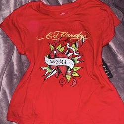 XL Ed Hardy Red Top