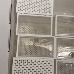 Plastic Shoe Boxes