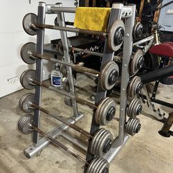Fixed Barbell Set 20-110#