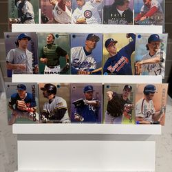 1995 Fleer SkyBox Emotion Baseball Card Lot #2