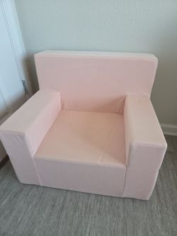 Pale Pink Child's Chair