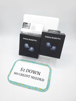 New Samsung Galaxy Buds Pro 2 - 90 DAY WARRANTY - $1 DOWN - NO CREDIT NEEDED 