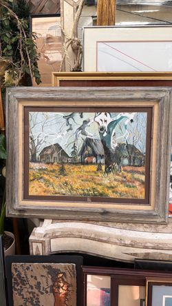 Watercolor signed by the artist