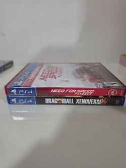 PS4 Need for Speed Payback & Dragonball Xenoverse Games