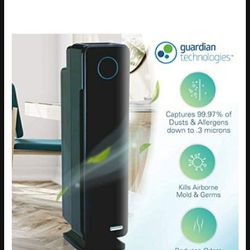 GERMGUARDIAN  4 In 1 Air Purifier  28in. Elite  TOWER #AC 53508 COVERS  167FT. 