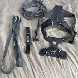 Dog harness, collar, leash
