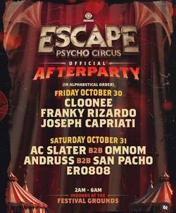 ESCAPE AFTERS 2DAYS