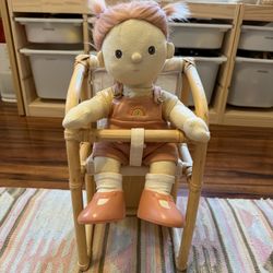 Olli Ella Rattan Dinkum Doll High Chair 