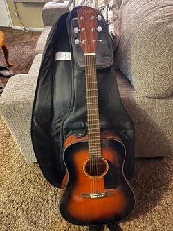 Fender Acoustic Guitar with Gig Bag