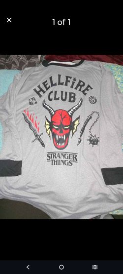 Stranger Things Hellfire Club Long Sleeve Shirt