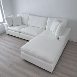 NEW White Cloud Couch Sectional Sofa