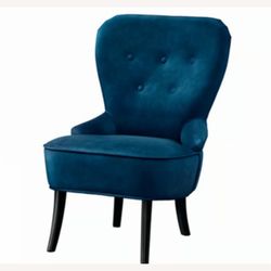 IKEA REMSTA Blue Armchairs