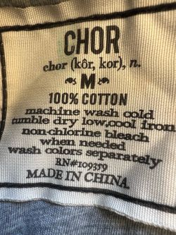 TWENTYONE MEN M/M RN94981 CA40198 MADE IN CHINA • FABRIQUE EN CHINE