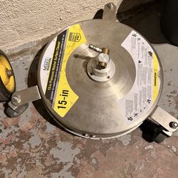 Pressure washer surface cleaner 15 inch