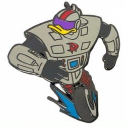 Gizmoduck Gizmo Duck Tales 80s 90s Disney Cartoon Lapel Pin