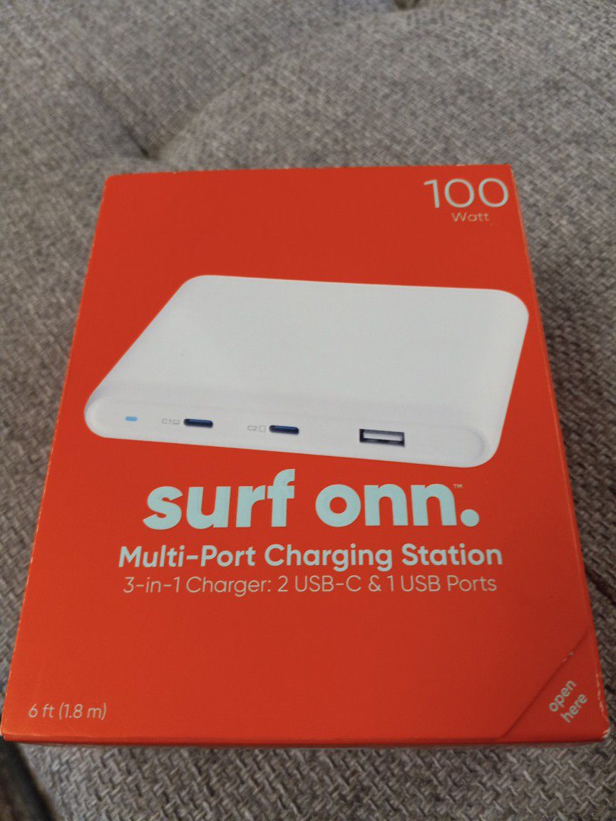 New Surf Onn Multi Port Charging Station 