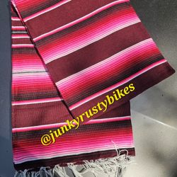 New 5x7 Serape Sarape Zarape Mexican Blanket 